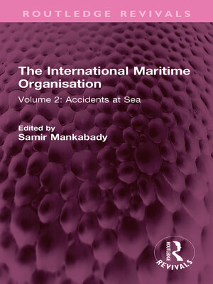 cover image of The International Maritime Organisation